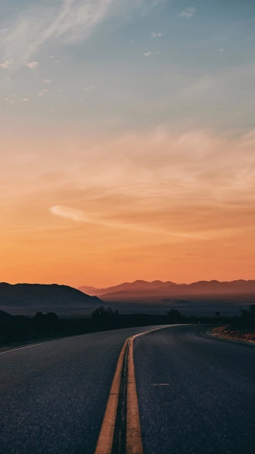 Road Turn Horizon