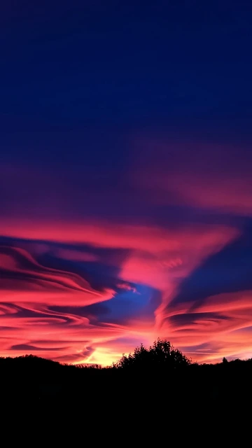 Sky Sunset Clouds Colors