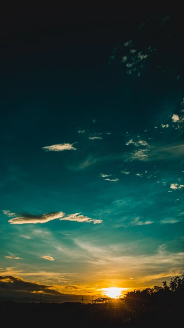 Sunset Horizon Sky