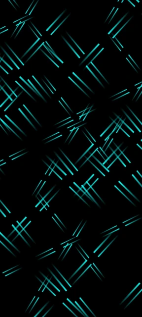 Teal Line Pattern