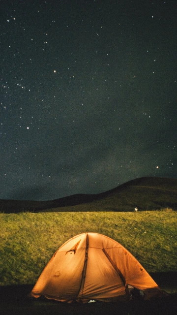 Tent Starry Sky Night