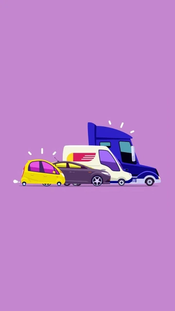 Vehicles in a Line