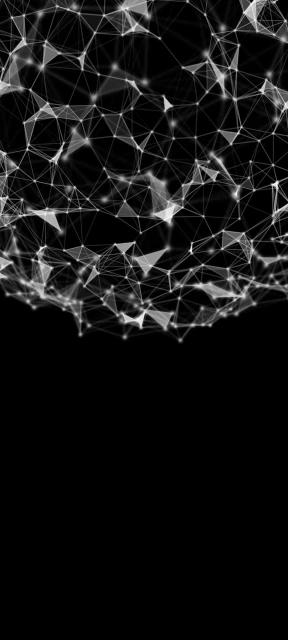 Abstract geometric network pattern