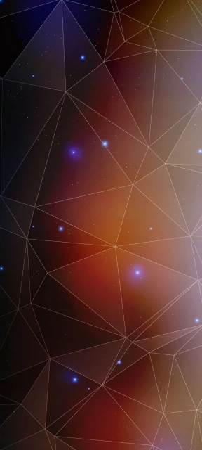 Abstract geometric starry background