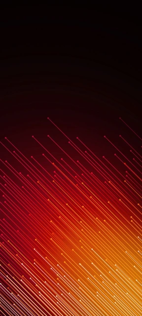 Abstract Red Orange Light Streaks