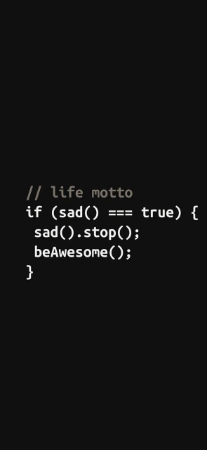 Awsome Life Code Background