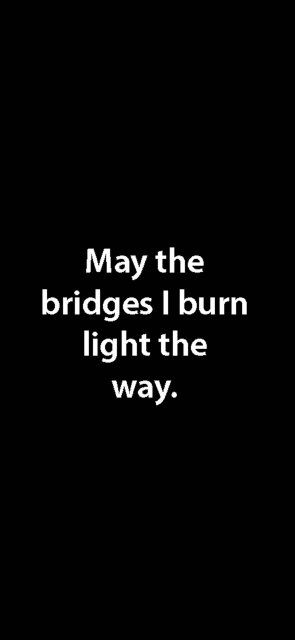 Burning Bridges Background