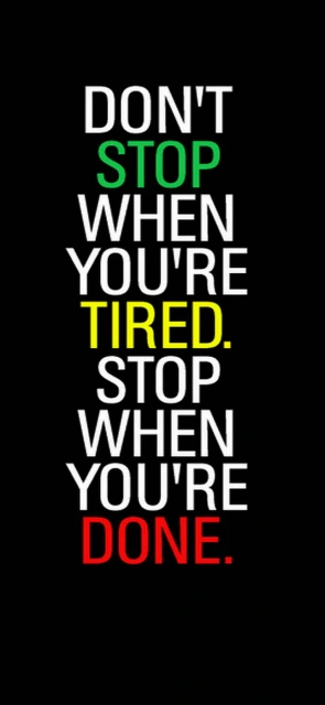 Don't Stop Motivational Background