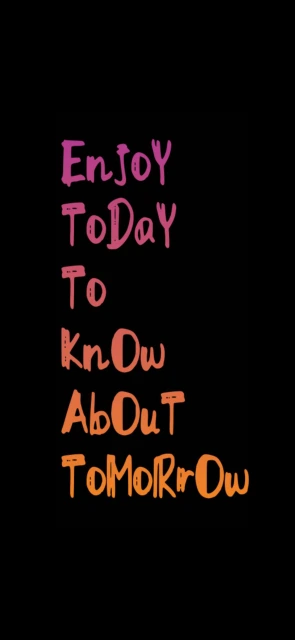 Enjoy Today Motivational Background