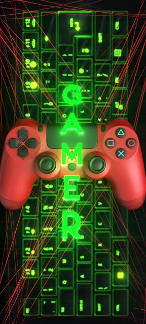 Gamer Controller Wallpaper