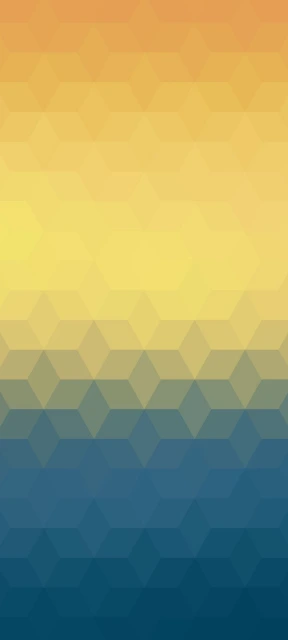 Gradient hexagon pattern background