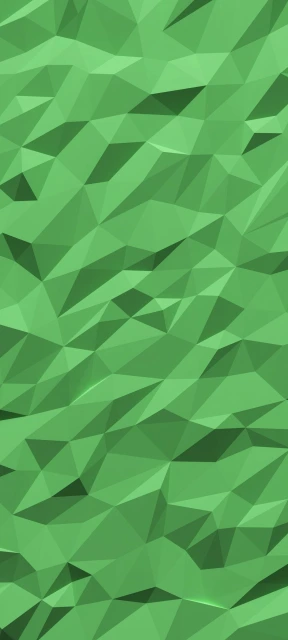 Green Low Polygon Background