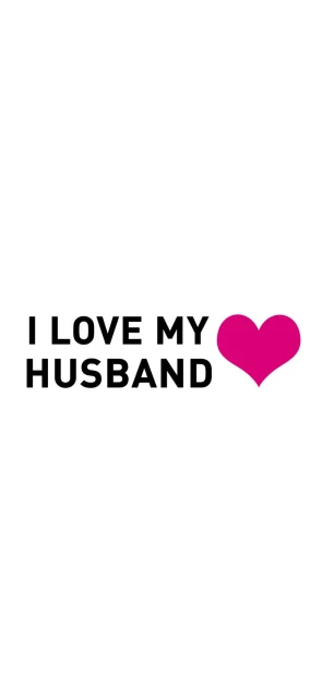 I Love My Husband Background