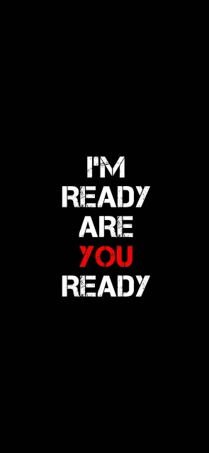 I M READY Background