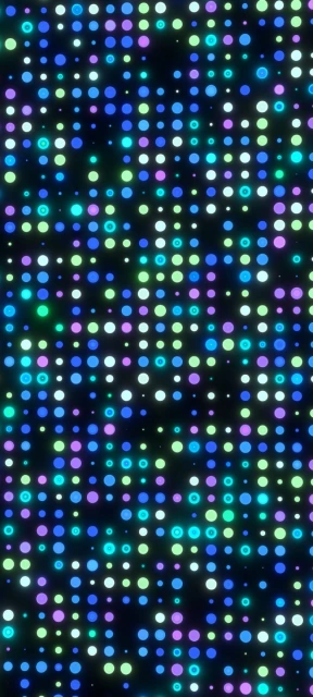 Neon Dot Pattern
