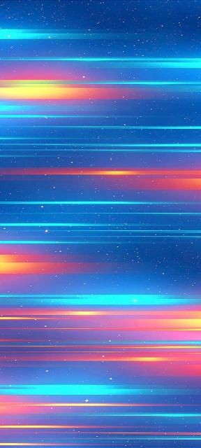 Neon Light Stripes Background