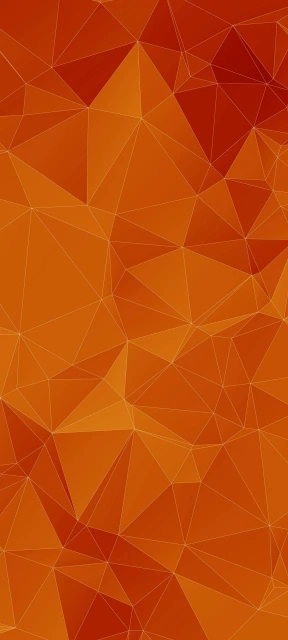Orange geometric triangle pattern