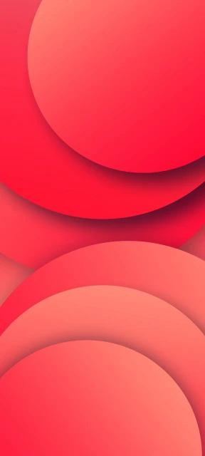 Overlapping Red Circles
