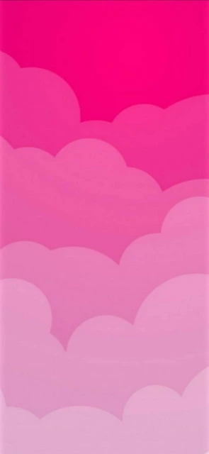 Pink clouds wallpaper
