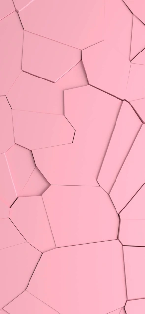 Pink cracked geometric background
