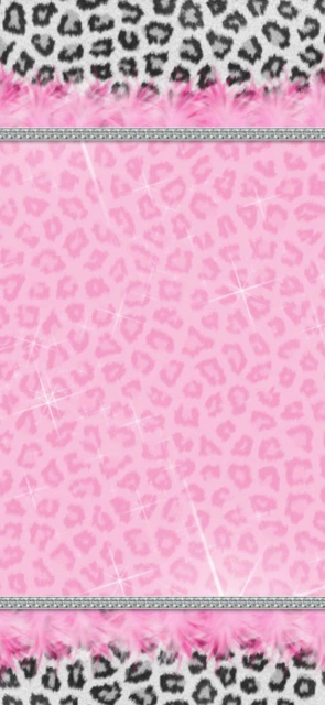 Pink Leopard Print Wallpaper