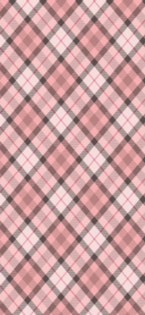 Pink Plaid Background Wallpaper