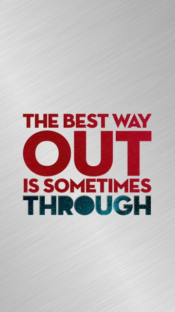 Quote Out Decision Motivational Background