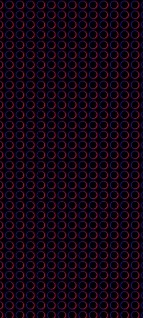 Red and Blue Circle Pattern