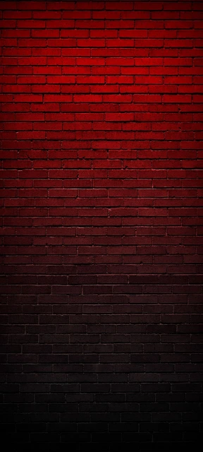 Red Brick Wall Gradient Background