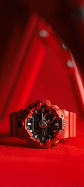 Red G Shock Watch