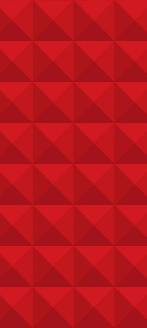 Red Geometric Triangle Pattern