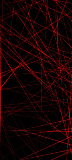 Red Lines on Black Background