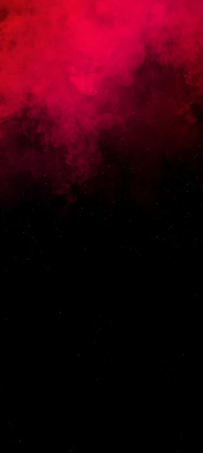 Red Smoke on Black Background