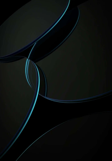 Abstract Amoled Blue And Black Design