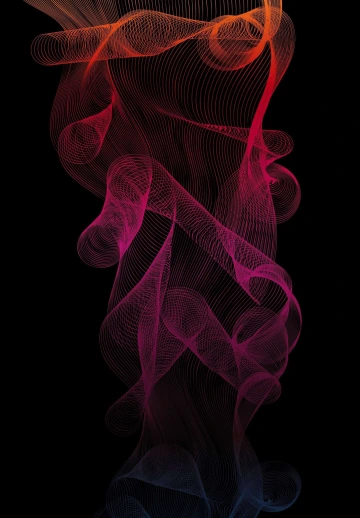Abstract Colorful Lines