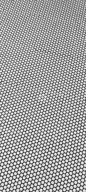 Black and White Circle Pattern