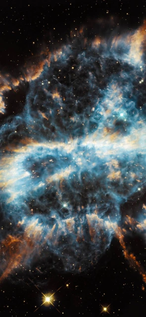 Blue and Orange Nebula