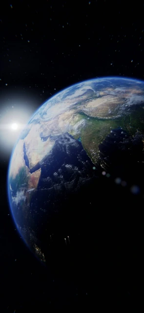 Earth From Space View