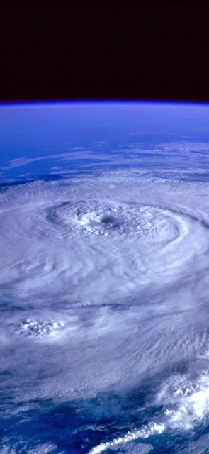 Earth Hurricane View From Space