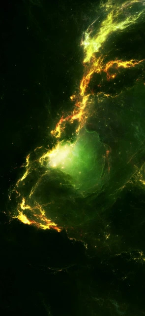 Green and Yellow Nebula