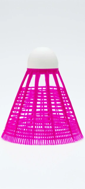 Pink Plastic Shuttlecock