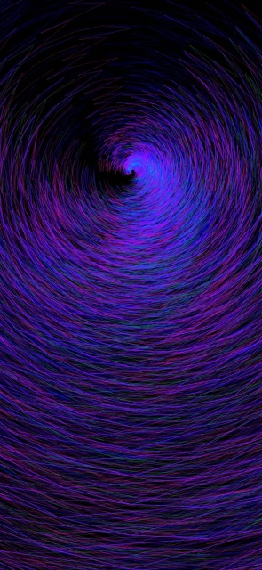 Purple and Blue Spiral Lines
