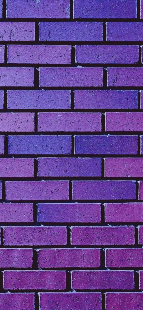 Purple Brick Wall Pattern