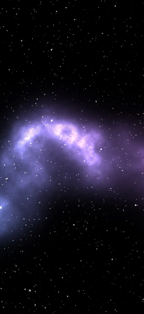 Purple Nebula Starscape