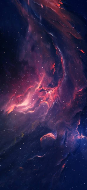 Red and Purple Nebula