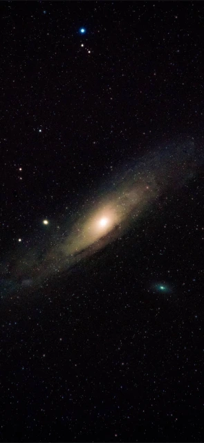 Spiral Galaxy and Stars