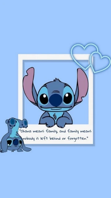 Stitch Ohana Quote