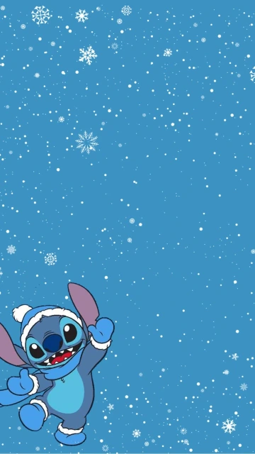 Stitch Winter Background