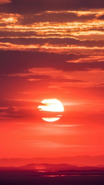 Stunning Sunset Over Landscape