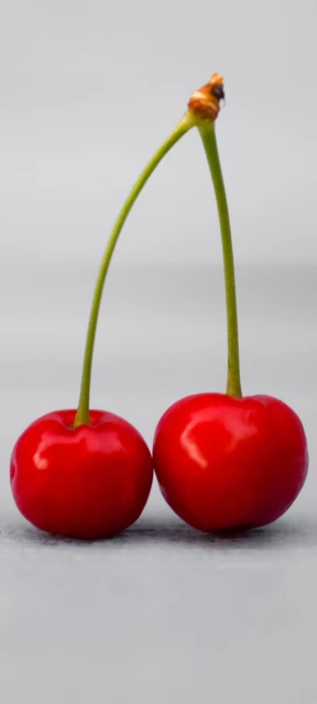 Two Red Cherries